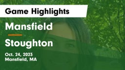 Mansfield  vs Stoughton  Game Highlights - Oct. 24, 2023