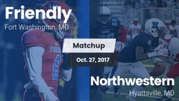 Matchup: Friendly vs. Northwestern  2017
