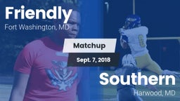 Matchup: Friendly vs. Southern  2018