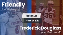 Matchup: Friendly vs. Frederick Douglass  2019