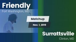 Matchup: Friendly vs. Surrattsville  2019