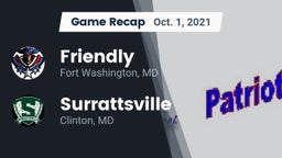 Recap: Friendly vs. Surrattsville  2021