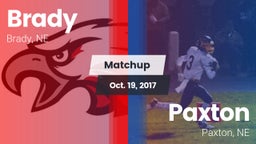Matchup: Brady vs. Paxton  2017