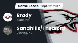 Recap: Brady  vs. Sandhills/Thedford 2017