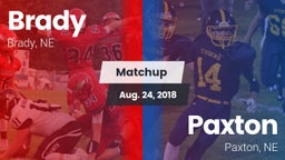 Matchup: Brady vs. Paxton  2018