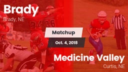 Matchup: Brady vs. Medicine Valley  2018