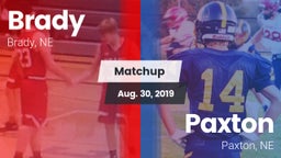 Matchup: Brady vs. Paxton  2019