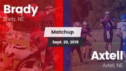 Matchup: Brady vs. Axtell  2019