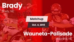 Matchup: Brady vs. Wauneta-Palisade  2019