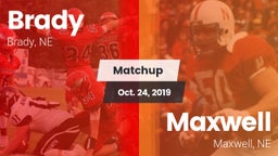 Matchup: Brady vs. Maxwell  2019