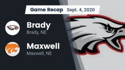 Recap: Brady  vs. Maxwell  2020
