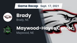 Recap: Brady  vs. Maywood-Hayes Center 2021