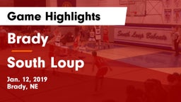 Brady  vs South Loup  Game Highlights - Jan. 12, 2019