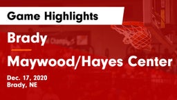 Brady  vs Maywood/Hayes Center Game Highlights - Dec. 17, 2020
