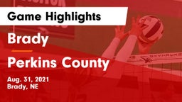 Brady  vs Perkins County  Game Highlights - Aug. 31, 2021
