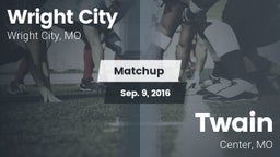 Matchup: Wright City High vs. Twain  2016