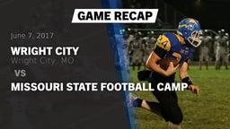 Recap: Wright City  vs. Missouri State Football Camp 2017