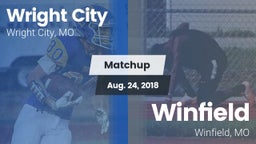 Matchup: Wright City High vs. Winfield  2018