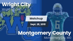 Matchup: Wright City High vs. Montgomery County  2018