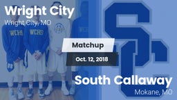 Matchup: Wright City High vs. South Callaway  2018