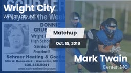 Matchup: Wright City High vs. Mark Twain  2018