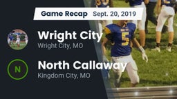 Recap: Wright City  vs. North Callaway  2019