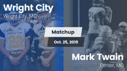 Matchup: Wright City High vs. Mark Twain  2019