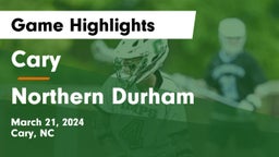 Cary  vs Northern Durham  Game Highlights - March 21, 2024