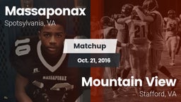 Matchup: Massaponax High vs. Mountain View  2016