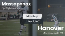 Matchup: Massaponax High vs. Hanover  2017