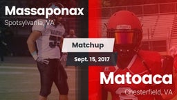 Matchup: Massaponax High vs. Matoaca  2017