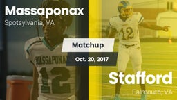 Matchup: Massaponax High vs. Stafford  2017