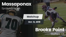 Matchup: Massaponax High vs. Brooke Point  2018
