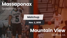 Matchup: Massaponax High vs. Mountain View  2018