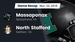 Recap: Massaponax  vs. North Stafford   2018