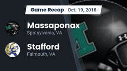 Recap: Massaponax  vs. Stafford  2018
