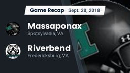Recap: Massaponax  vs. Riverbend  2018