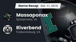 Recap: Massaponax  vs. Riverbend  2019