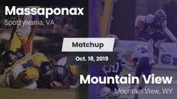 Matchup: Massaponax High vs. Mountain View  2019