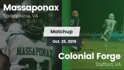 Matchup: Massaponax High vs. Colonial Forge  2019