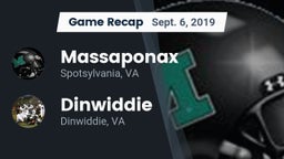 Recap: Massaponax  vs. Dinwiddie  2019