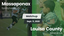 Matchup: Massaponax High vs. Louisa County  2020