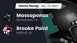 Recap: Massaponax  vs. Brooke Point  2021
