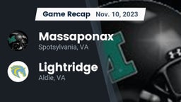 Recap: Massaponax  vs. Lightridge  2023