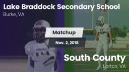 Matchup: Lake Braddock vs. South County  2018