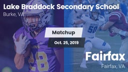 Matchup: Lake Braddock vs. Fairfax  2019