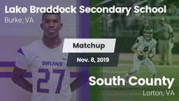 Matchup: Lake Braddock vs. South County  2019