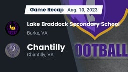 Recap: Lake Braddock Secondary School vs. Chantilly  2023