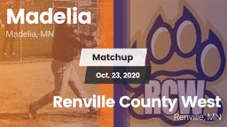 Matchup: Madelia vs. Renville County West  2020