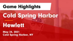 Cold Spring Harbor  vs Hewlett  Game Highlights - May 24, 2021